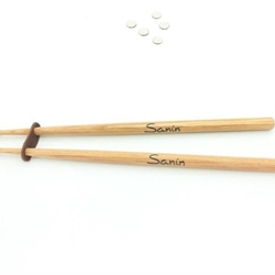 BAQUETAS HICKORY PARA TAMBORIL TRADICIONAL - Imaxe 1