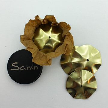 Conxunto de 9 pares de ferreñas manuais douradas - Imaxe 2