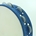 Pandeireta azul de 13 pares de chapas brancas - Imaxe 1