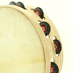 Pandeireta de 13 pares de chapas recicladas - Imaxe 1