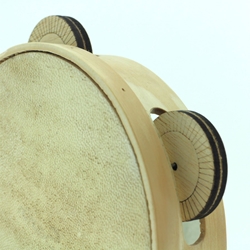 Pandeireta de 4 pares de ferreñas de madeira - Imaxe 1