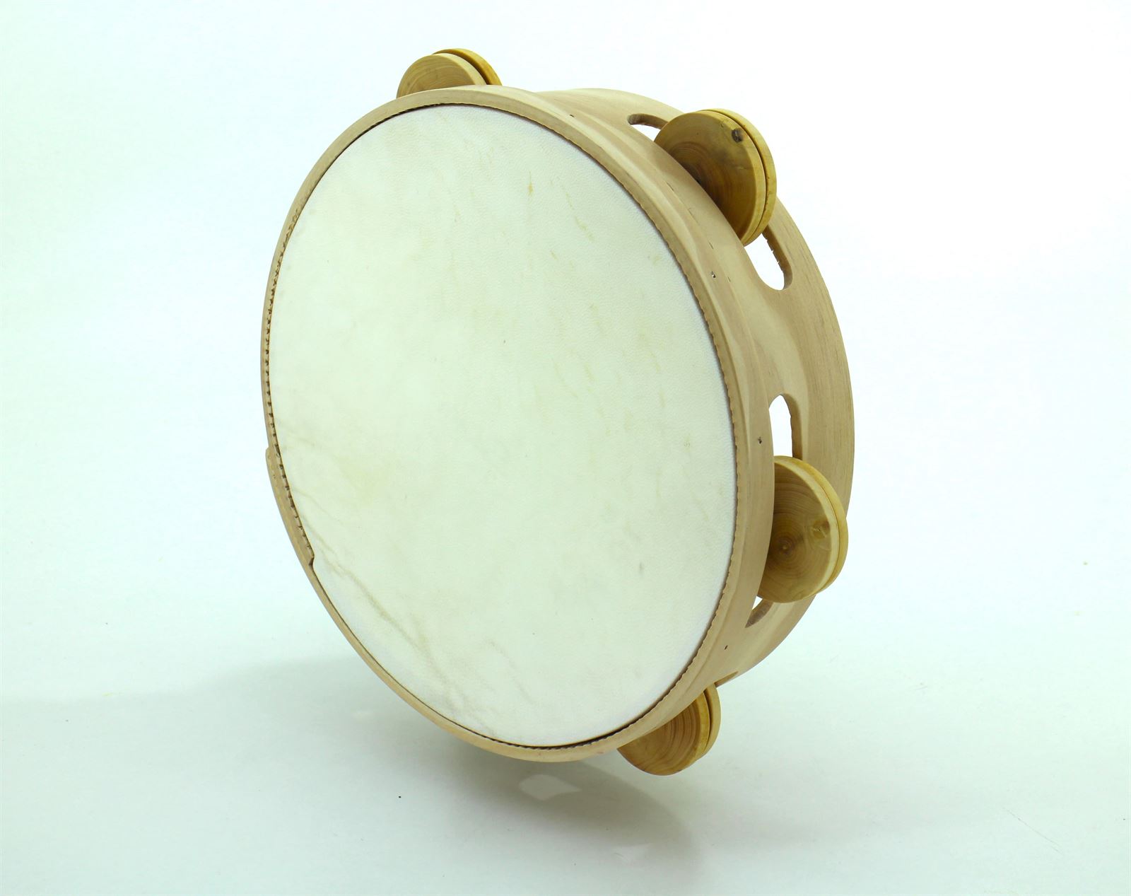 Pandeireta de 5 pares (tamaño 9 pares) de ferreñas de madeira de buxo - Imaxe 1