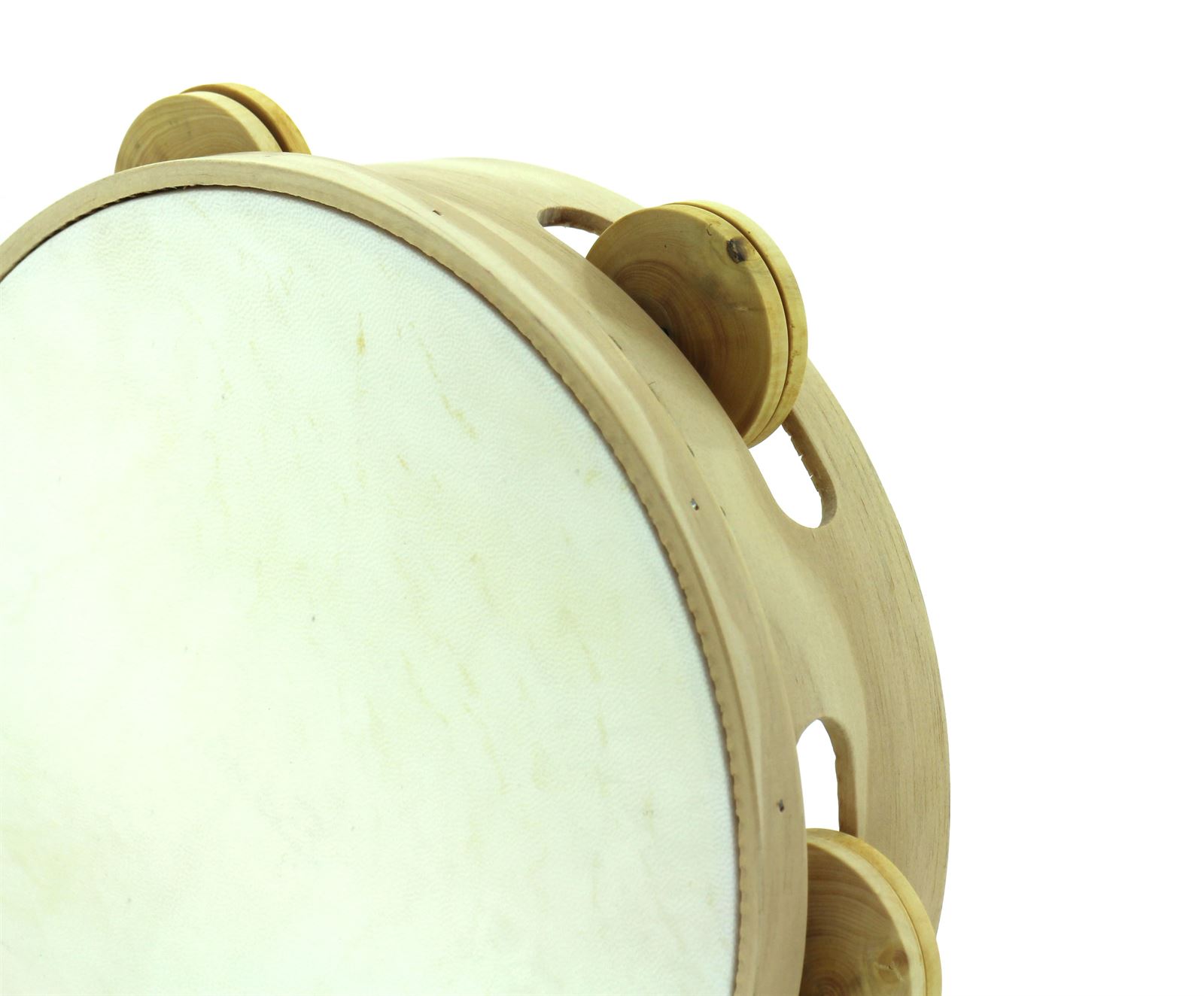 Pandeireta de 5 pares (tamaño 9 pares) de ferreñas de madeira de buxo - Imaxe 2