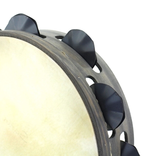 Pandeireta gris de 9 pares de ferreñas manuais temperadas - Imaxe 1