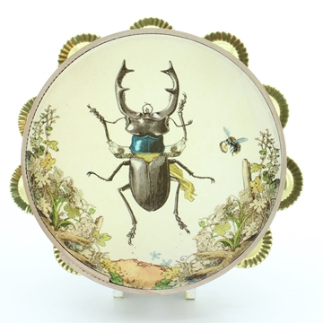 Pandeireta Ilustrada por Celsius Pictor_ Vacaloura - Imaxe 1