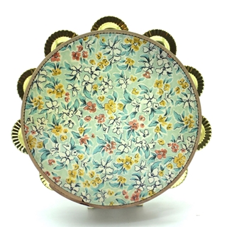 Pandeireta Ilustrada por Isabel Camarasa_ Xardín Azul - Imaxe 1