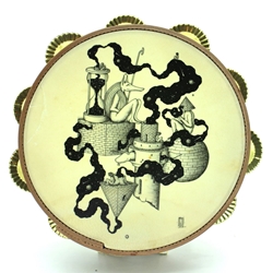 Pandeireta Ilustrada por Peri Helio_ Microcosmos - Imaxe 1