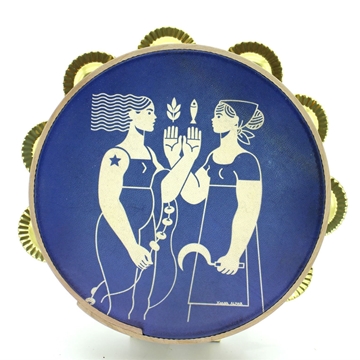 Pandeireta Ilustrada por Xoana Almar de Cestola na Cachola_ Mar e Terra - Imaxe 1