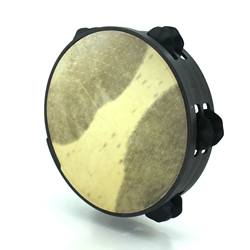 Pandeireta negra de 10 pares de ferreñas manuais negras - Imaxe 1