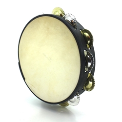 Pandeireta negra de 11 pares de ferreñas mixtas - Imaxe 2