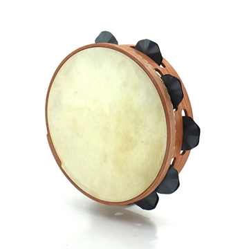 Pandeireta terracota de 9 pares de ferreñas manuais temperadas - Imaxe 2