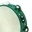 Pandeireta verde de 9 pares decorada con trevos - Imaxe 1