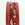 Pandeireta vermella de 9 pares con decorado de bolboretas - Imaxe 2