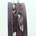 Pandeireta violeta de 9 pares con decorado de flores modernistas - Imaxe 2