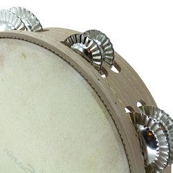 Pandero vasco de 14 pares en nogal - Imaxe 1