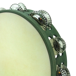 Pandero vasco de 18 pares verde botella - Imaxe 1