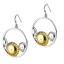 Pendentes medianos_Colección Melé Dourada - Imaxe 1