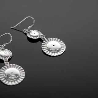 Pendentes pequenos gancho_Colección Ferreñas - Imaxe 1
