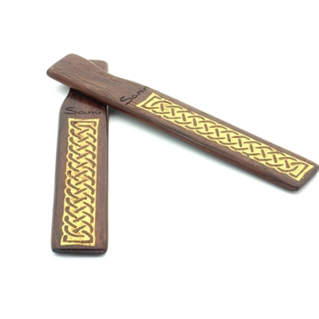 Tarrañolas decoradas con funda de coiro - Imaxe 2