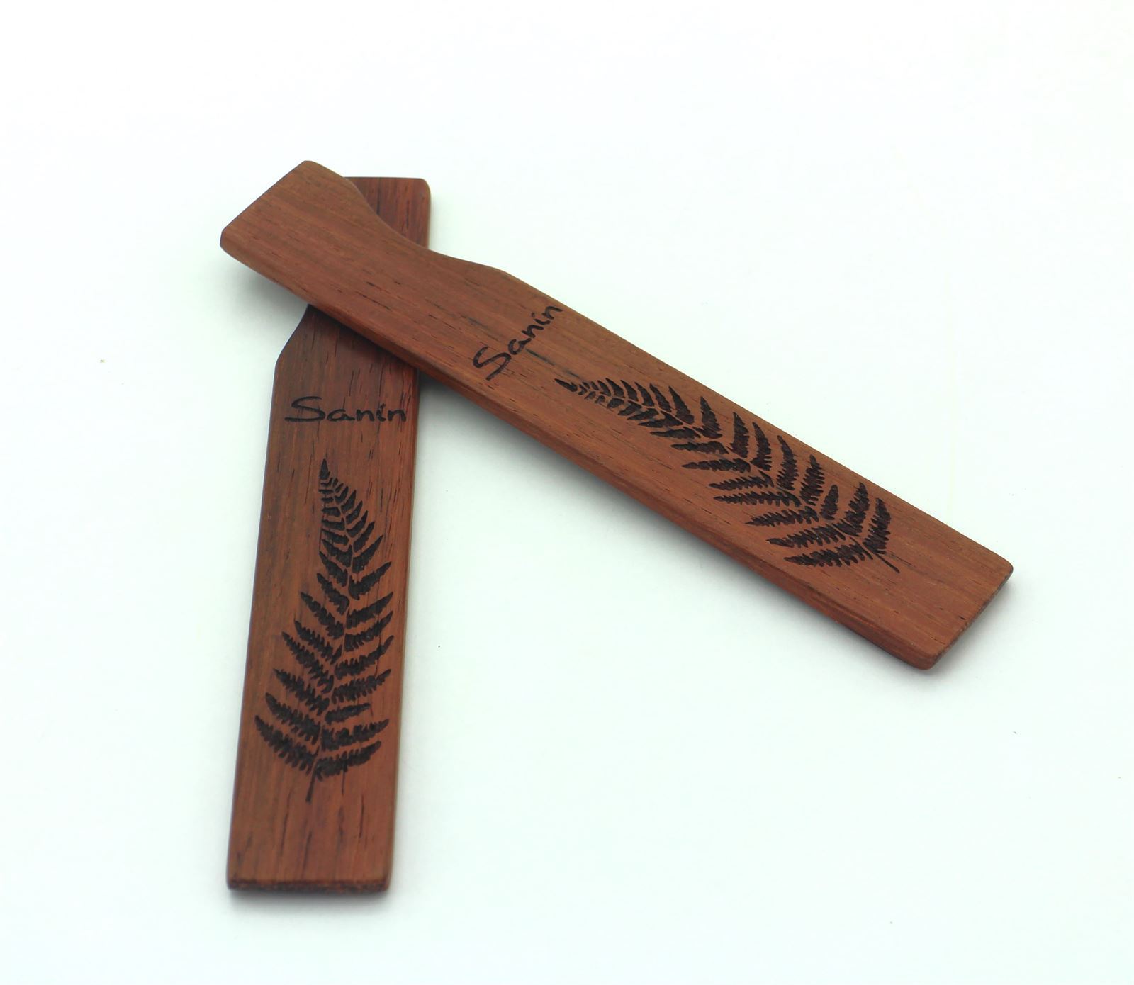 Tarrañolas decoradas con funda de coiro - Imaxe 3