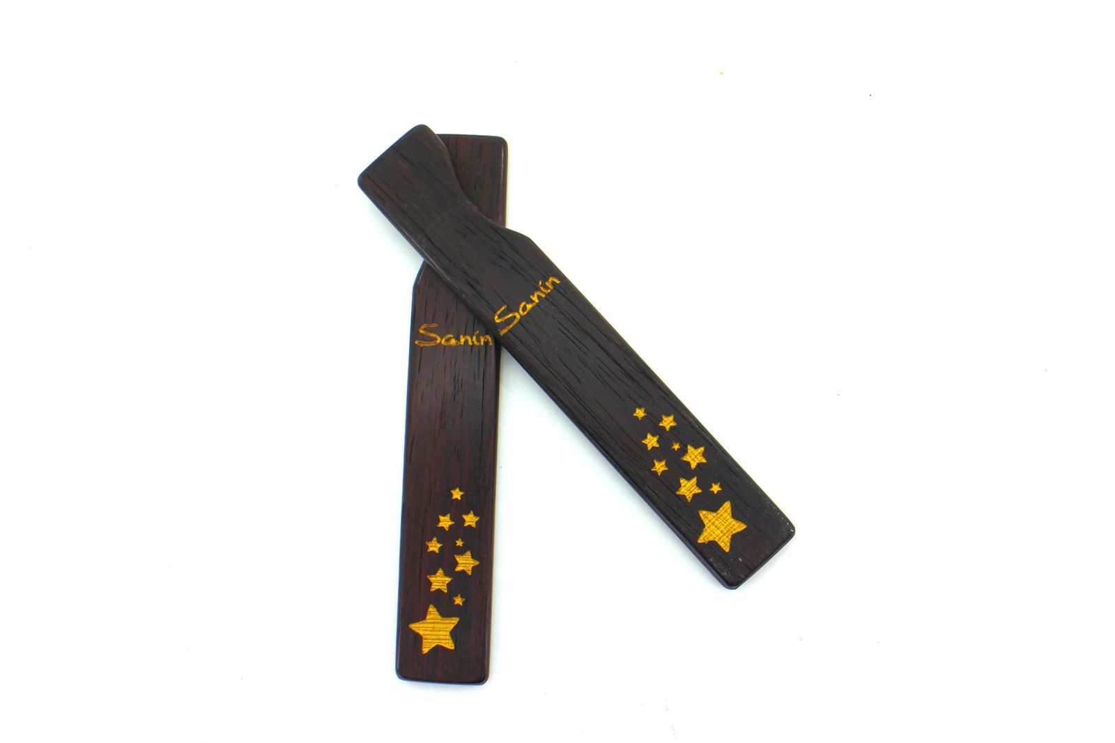 Tarrañolas decoradas con funda de coiro - Imaxe 6