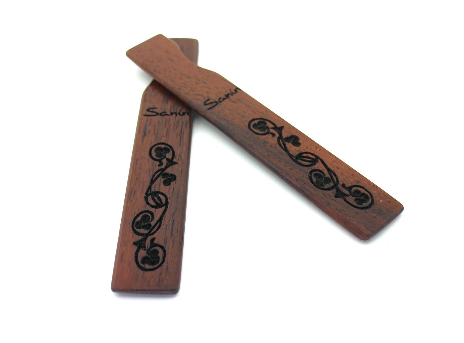 Tarrañolas decoradas con funda de coiro - Imaxe 9
